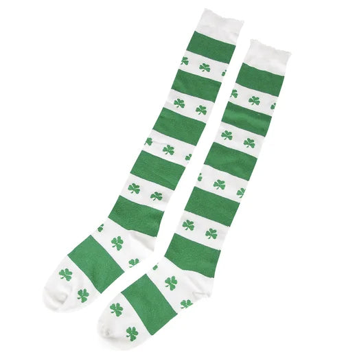 Shamrock Knee Socks