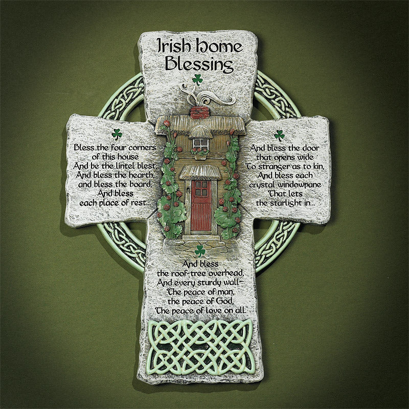 Irish Home Blessing Cross