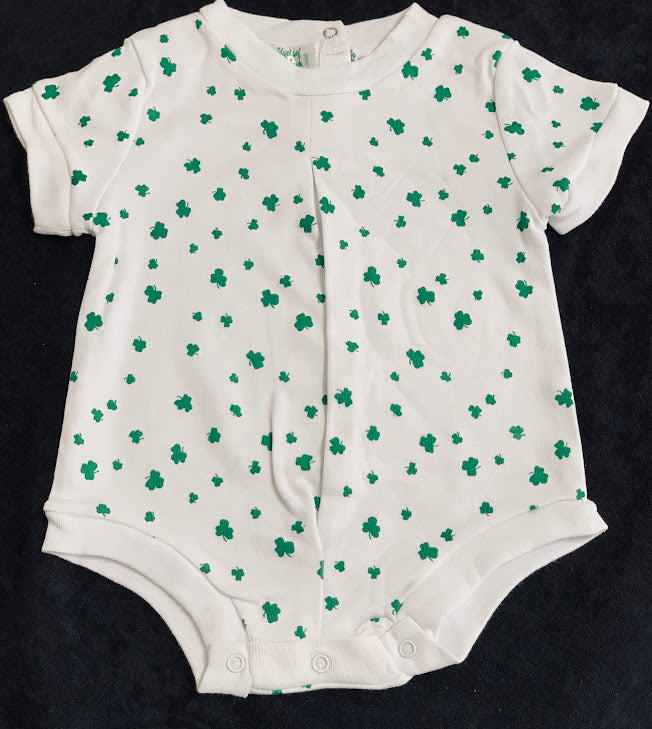 Shamrock Short Sleeve Onezie