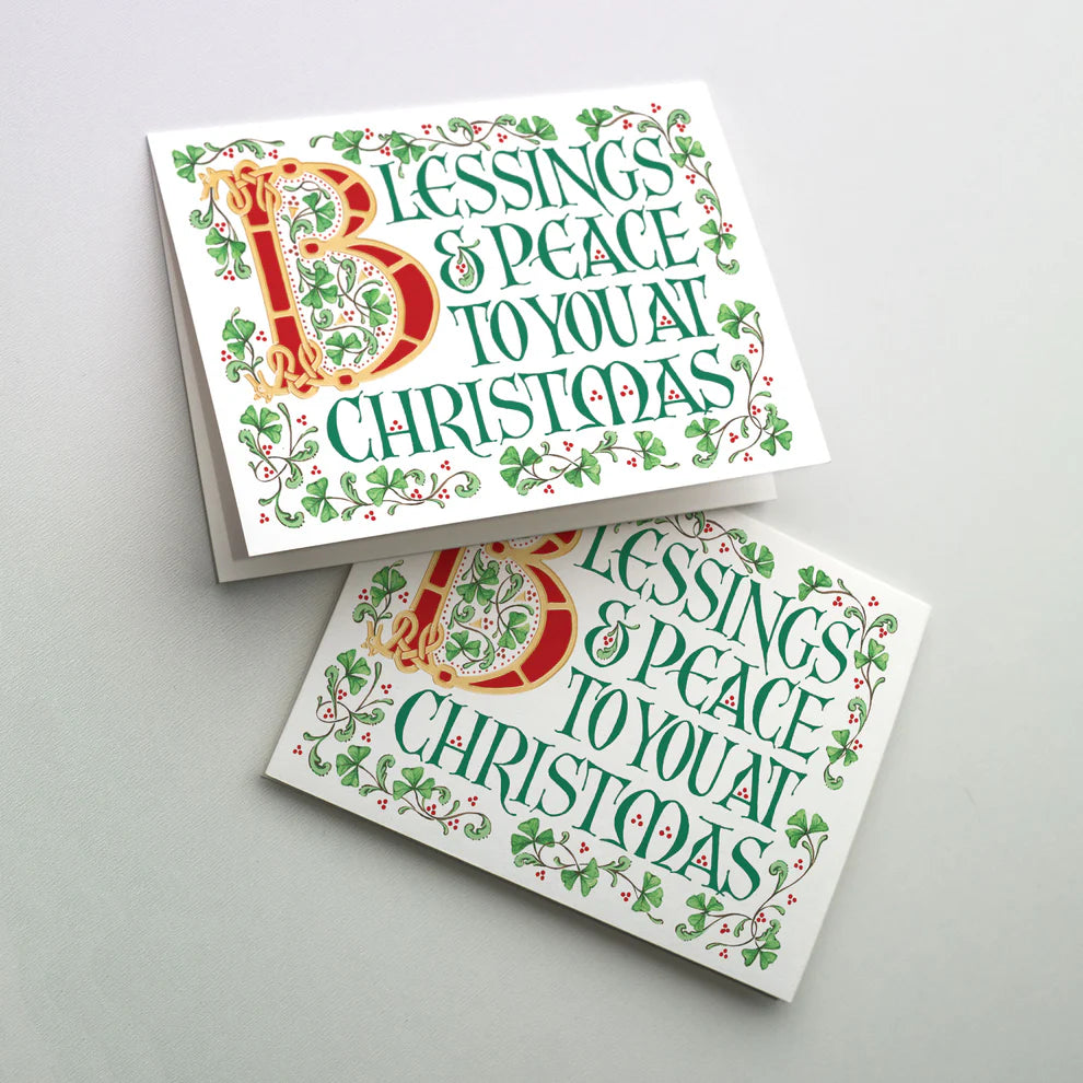 Blessings & Peace to You at Christmas Card