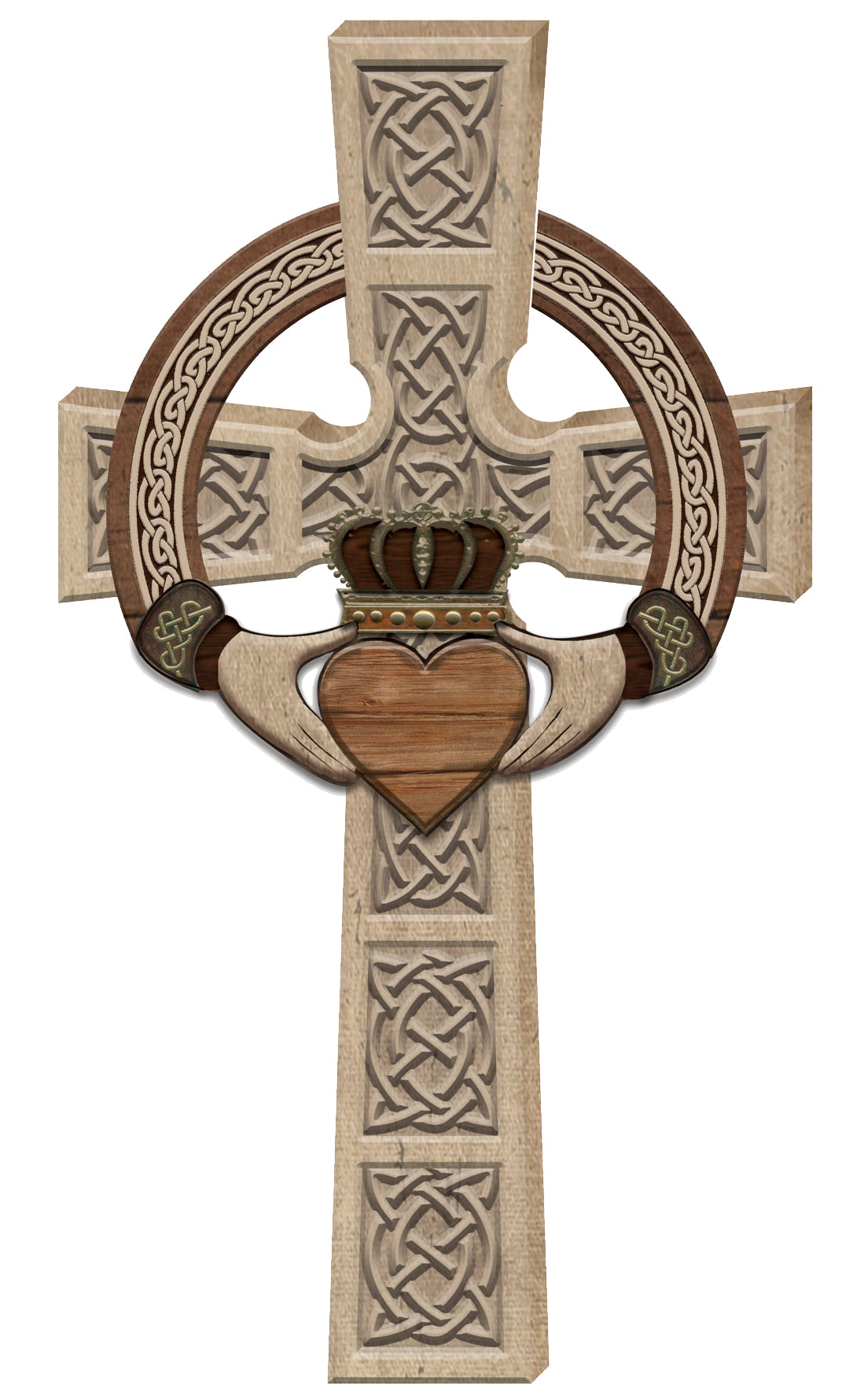 Claddagh Wall Cross