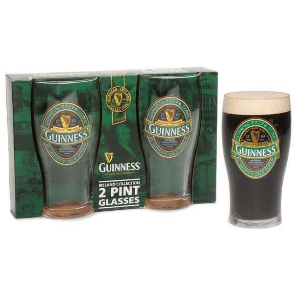 Guinness Ireland Collection 2 Pint Glasses