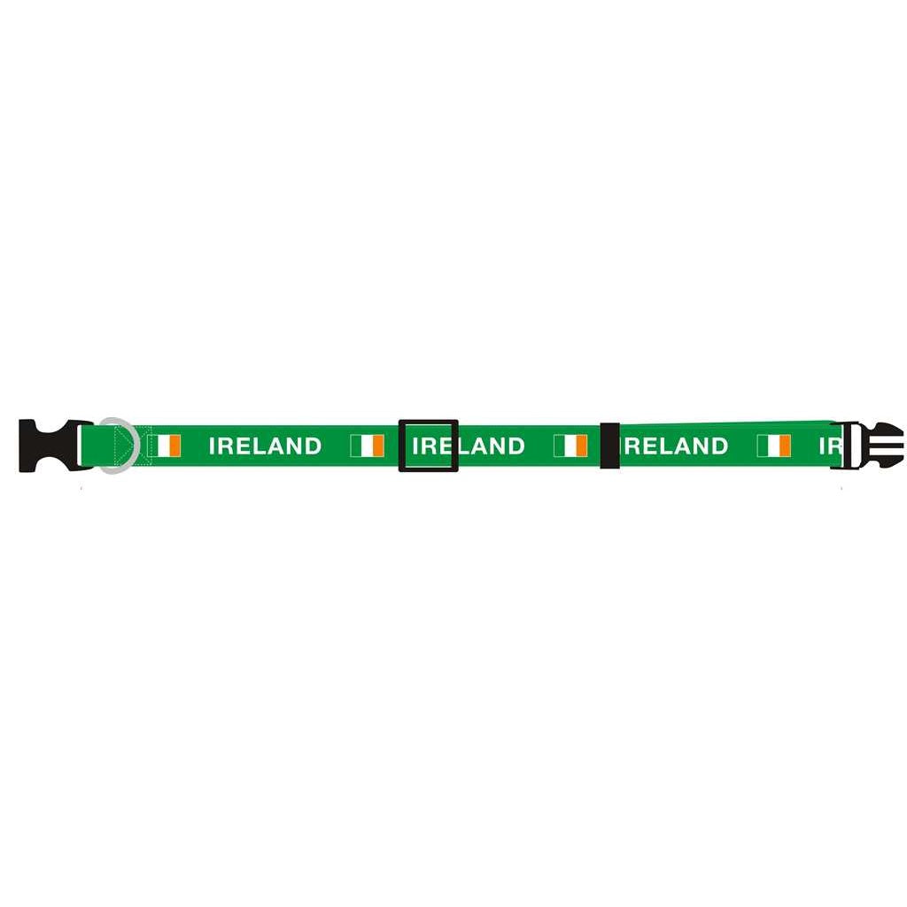 Large Adjustable Ireland Dog Collar