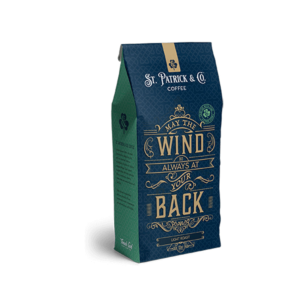 St. Patrick & Co. May the Wind Be Always At Your Back Light Roast Coffee