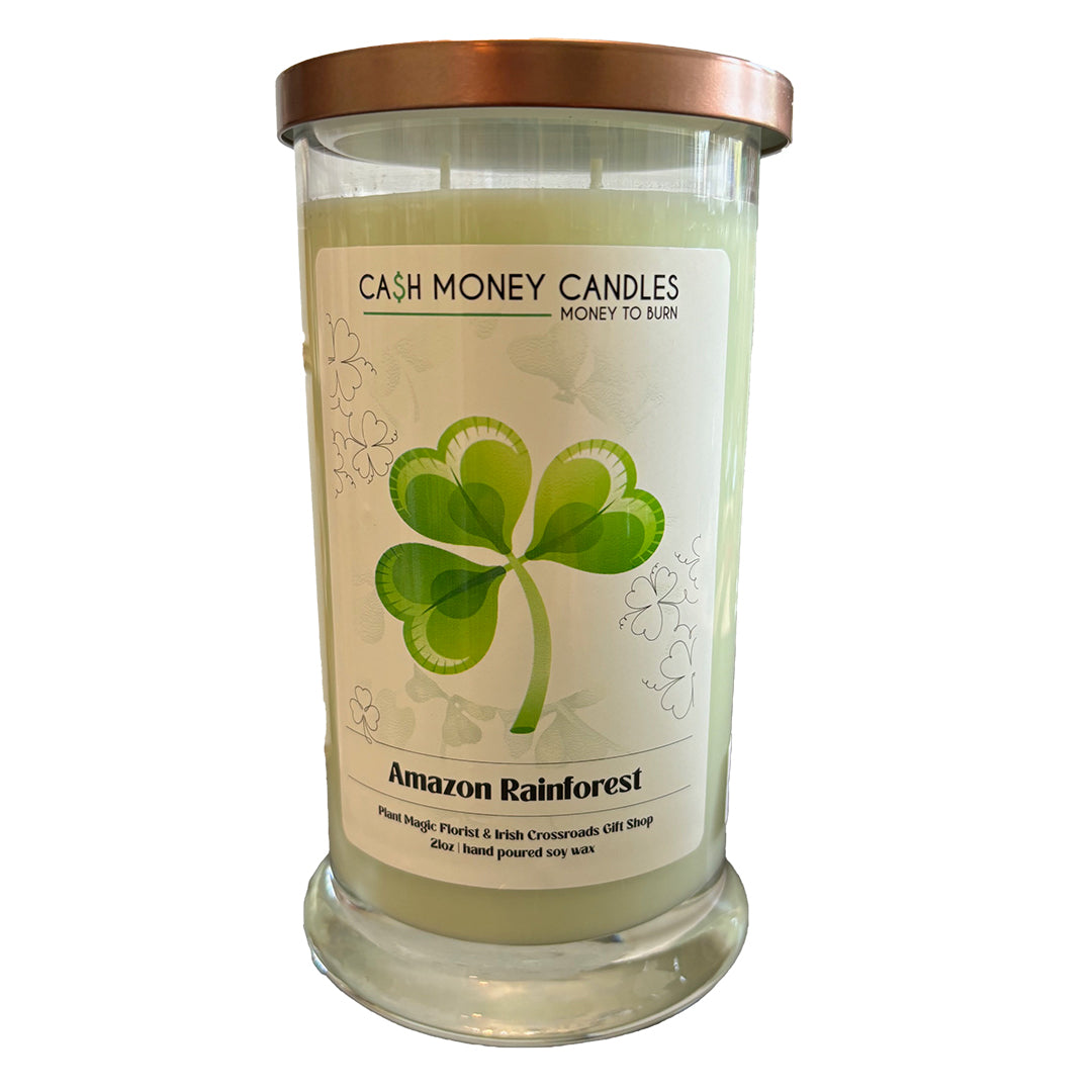 Amazon Rainforest  Cash Money Candle