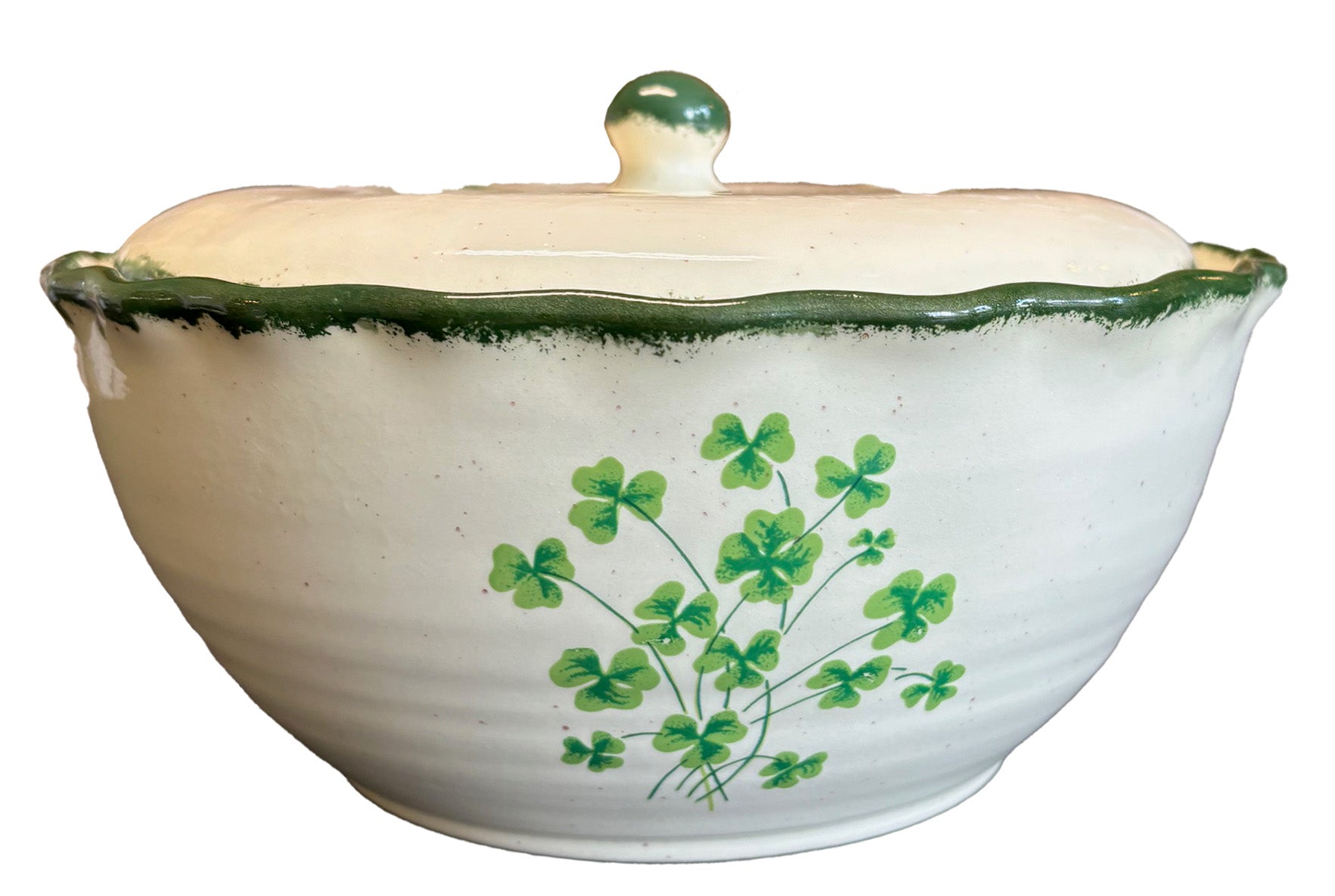 Shamrock Serving Bowl